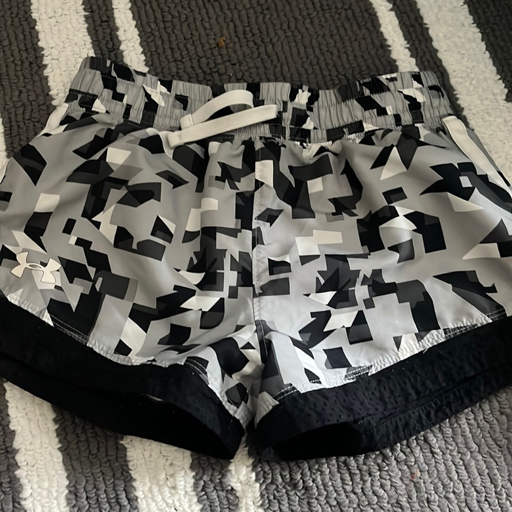 Patterned Nike shorts